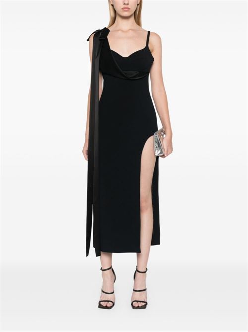 Midi Dress DAVID KOMA | PF24DK10DABLACK